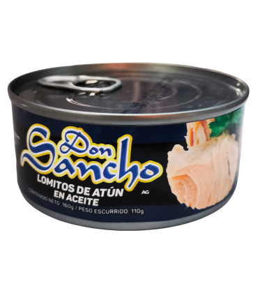 Atún lomitos en Aceite "Don Sancho" (160 g)