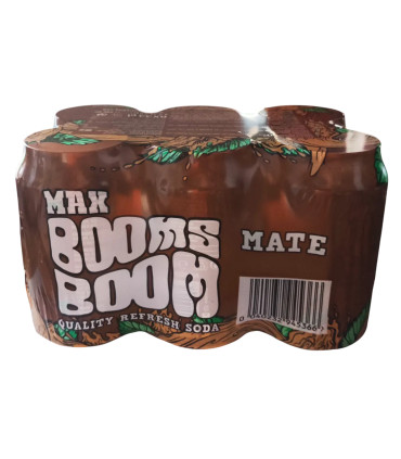 Refresco Mate "Max Booms Boom" 33 cl (Pack x6)