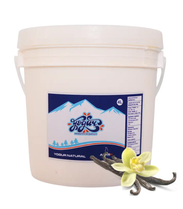 Yogur probiótico sabor Vainilla "Alask" (4 L)