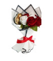Ramo con 7 Rosas y Bombones