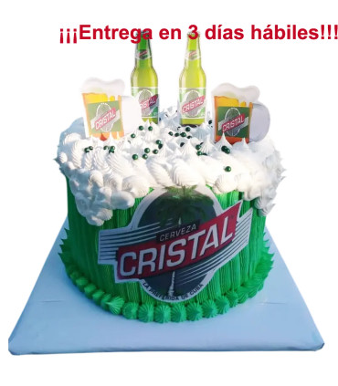 Cake tema cerveza Cristal