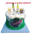 Cake tema cerveza Cristal