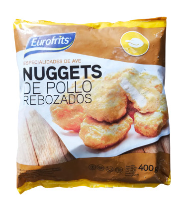 Nugget Pollo Rebozado "Eurofrits"  (400 gr)