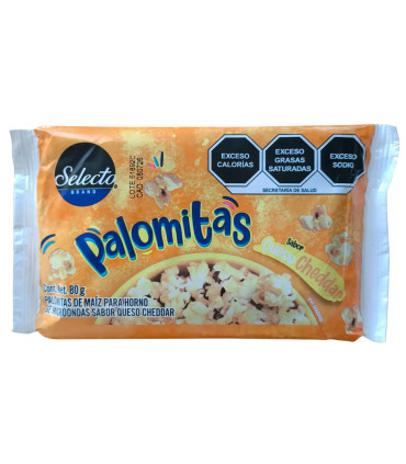 Palomitas de maíz sabor Cheddar "Selecto" (80 g)