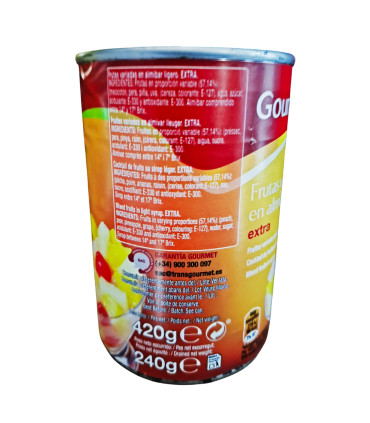 Cóctel de Frutas en Almíbar Gourmet (420 g)