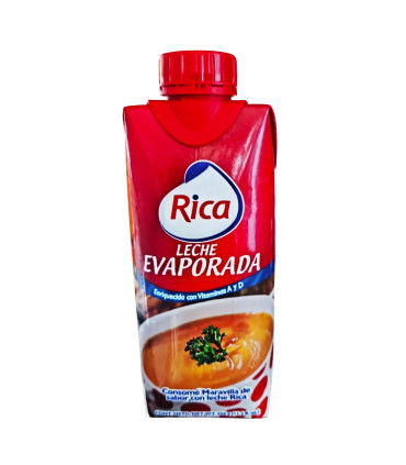 Leche Evaporada UHT "Rica" (330 ml)