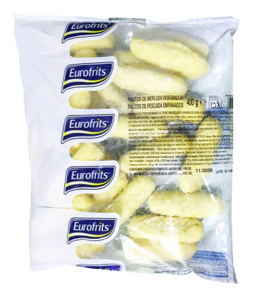 Palitos de Merluza "Eurofrits" (400 g)