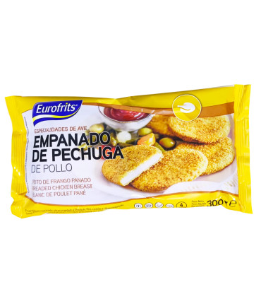 Empanado de Pechuga de Pollo "Eurofrits" (300 g)