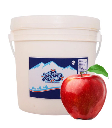 Yogur probiótico sabor Manzana "Alask" (4 L)