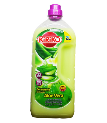 Detergente Liquido Aloe Vera "Kiriko" (2000 ml)
