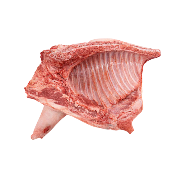 cuarto delantero de cerdo fresco según peso para enviar a Cuba carne familiar