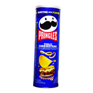 papas fritas Philly Cheese Steak Pringles 158 g snack para enviar a Cuba