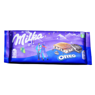 chocolate Oreo Milka 100 g tableta con galleta para enviar a Cuba