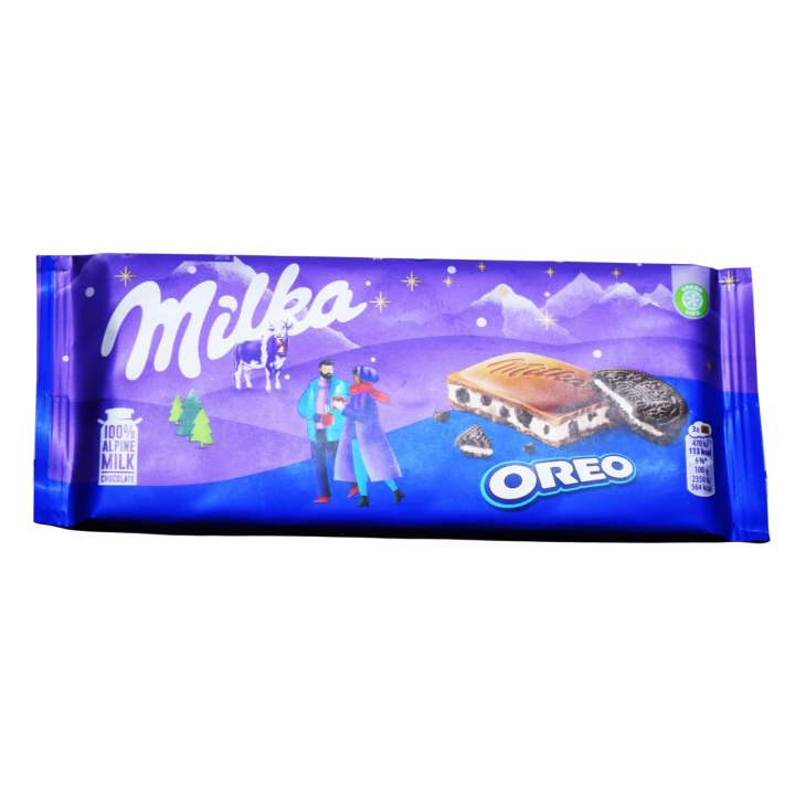 chocolate Oreo Milka 100 g tableta con galleta para enviar a Cuba