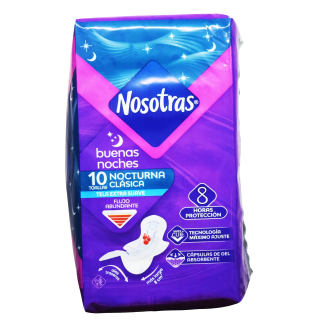 almohadillas sanitarias Nosotras flujo abundante 10 unidades higiene femenina enviar a Cuba