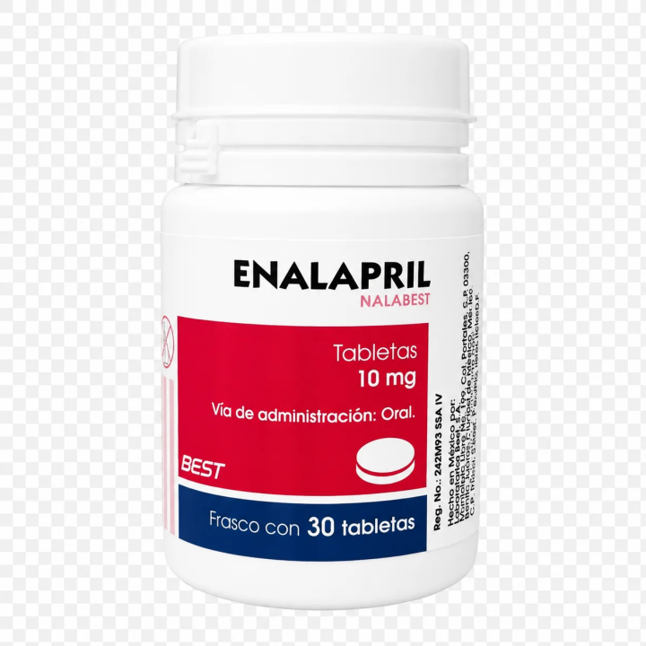 Enalapril Nalabest 10 mg 30 tabletas para enviar a Cuba
