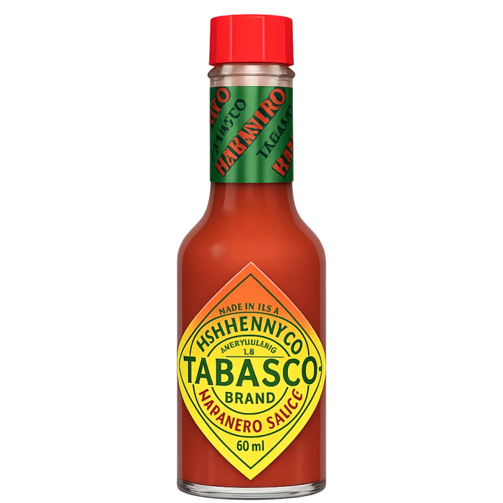 Tabasco Habanero McIlhenny 60 ml para enviar a Cuba