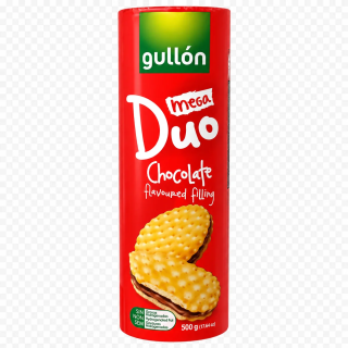 Galletas Gullón Mega Duo Chocolate 500 g para enviar a Cuba