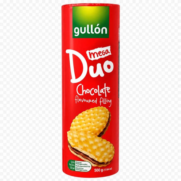 Galletas Gullón Mega Duo Chocolate 500 g para enviar a Cuba