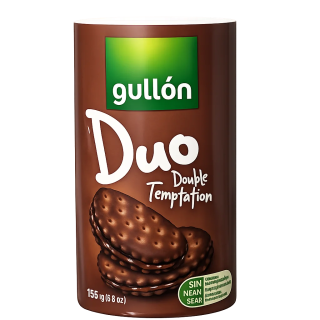Galletas Gullón Duo Chocolate 145 g para enviar a Cuba