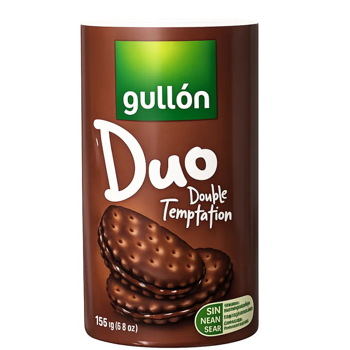 Galletas Gullón Duo Chocolate 145 g para enviar a Cuba