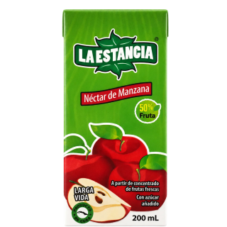 Néctar La Estancia Manzana 200 ml para enviar a Cuba