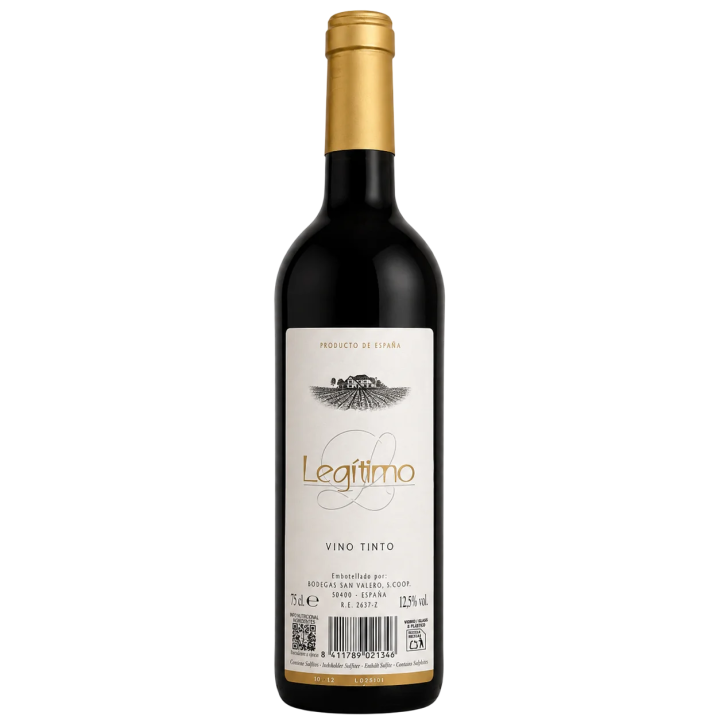 Vino Tinto Legítimo 750 ml para regalos y enviar a Cuba