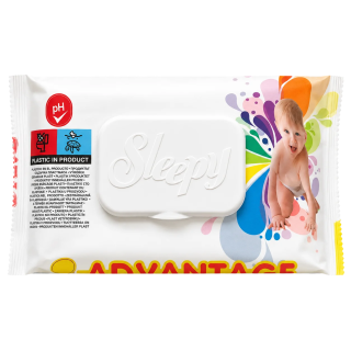 Toallitas Húmedas Advantage Sleepy bolsa de 120 unidades para bebé y enviar a Cuba