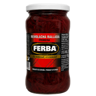 Remolacha Rallada Ferba 345 g para ensaladas y enviar a Cuba