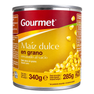Maíz Dulce Gourmet 340 g para ensaladas y enviar a Cuba