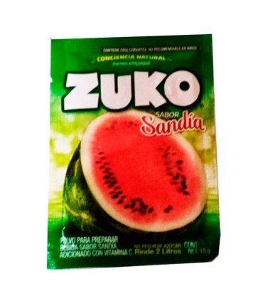Refresco en Polvo Zuko (13 g) – Rinde 2 Litros